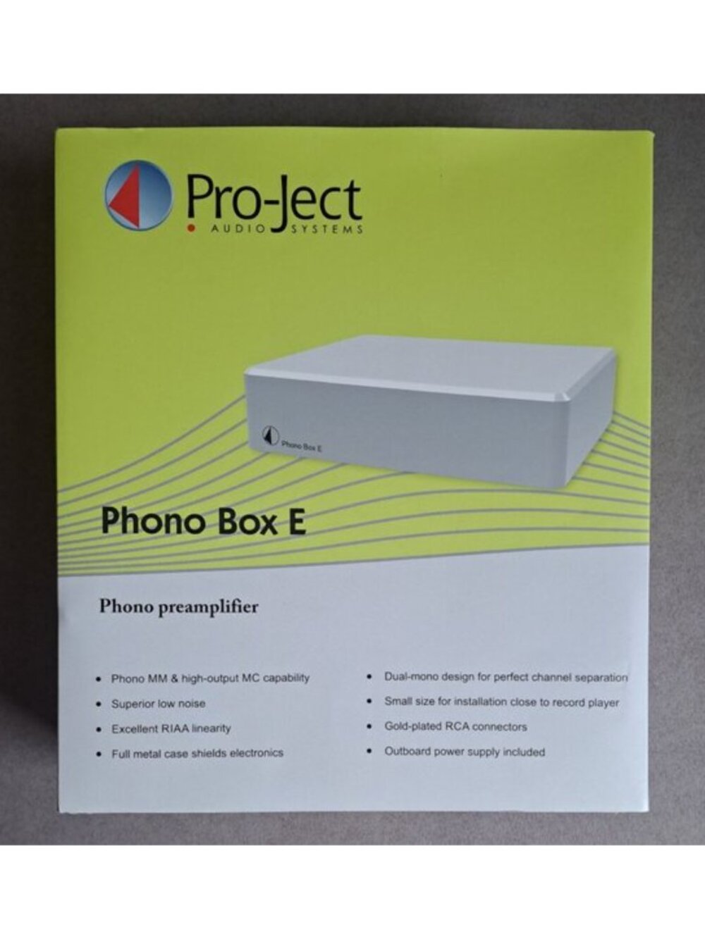 Pro-Ject Phono Box E USED Phono Preamplifier (Preamp, Vinyl Records) PM